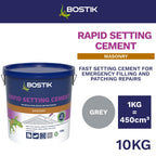 Bostik Rapid Setting Cement 2.5kg - Fast-Setting