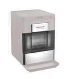 FRIGIDAIRE Gallery Countertop Crunchy Chewable Nugget Ice Maker, 33lbs per Day, Auto Self Cleaning, Grey