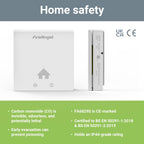 FireAngel FA3820 Portable Carbon Monoxide Detector/Alarm, 10 Year Battery