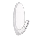 Command Medium Hooks, Clear, 2 Hooks and 4 Adhesive Strips