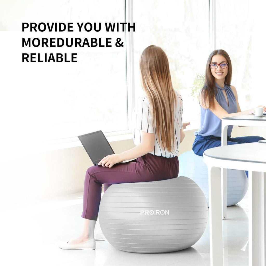 PROIRON Extra Thick Exercise Pregnancy Ball 55cm 65cm 75cm