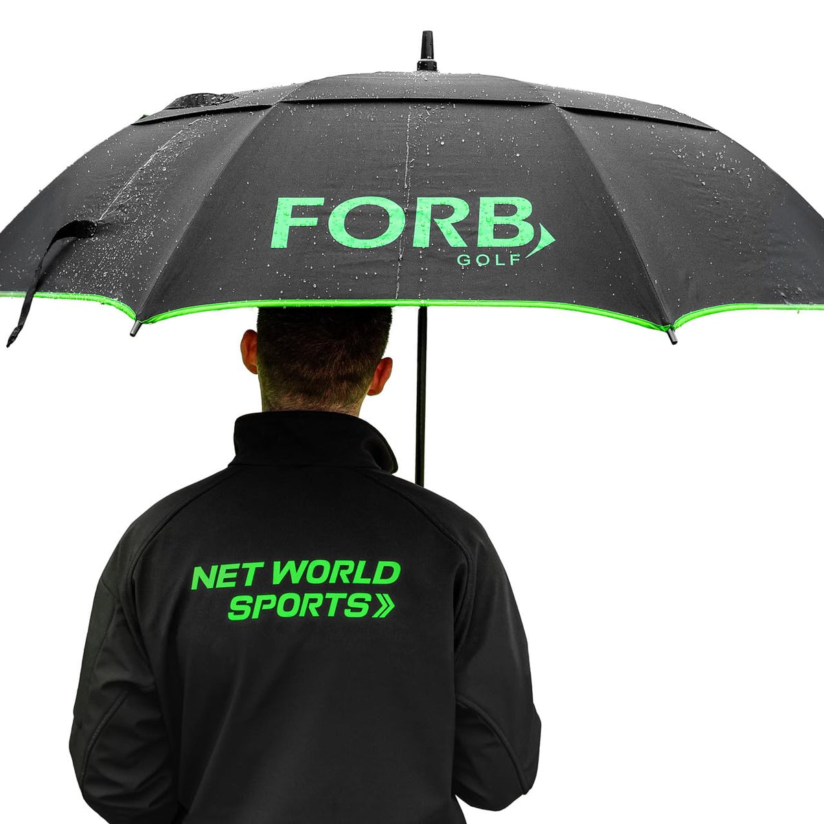 FORZA Sport Umbrellas | 60" Double Layered Canopy With a Locking Button For Instant Opening