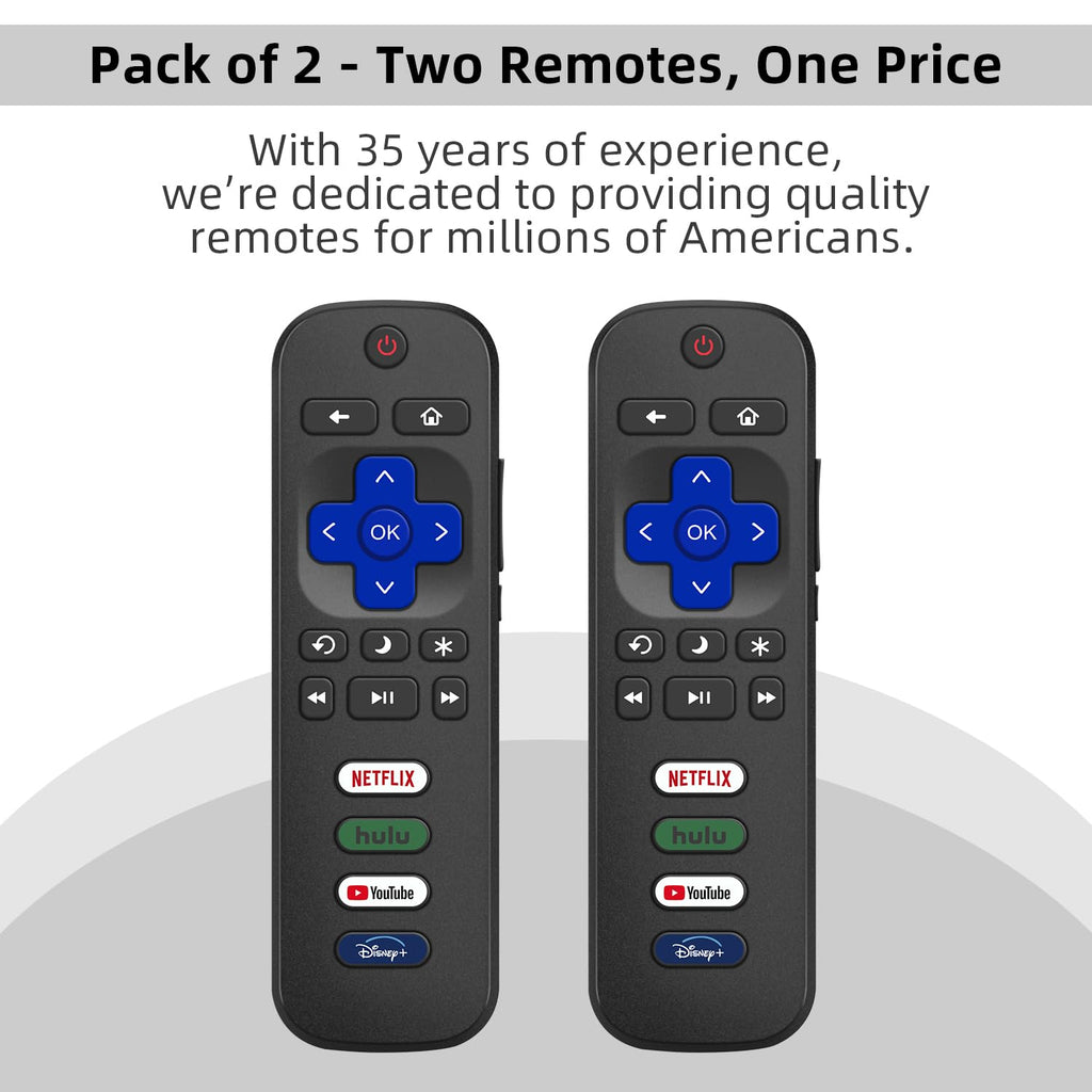 Rechargeable TV Remote for Samsung Smart TVs, Replacement for All 2019-2026 Samsung TV Remote Control with Voice Control. USB-C Fast Charging. Solar Charging. 2-Year Warranty.