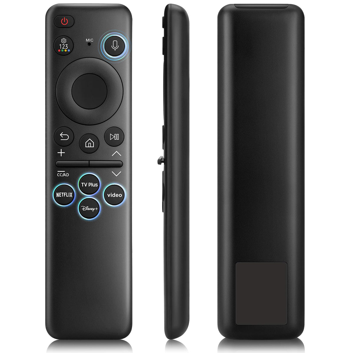 Universal for Samsung-TV-Remote-Control Replacement,Compatible with All Samsung Smart Frame Curved QLED TVs