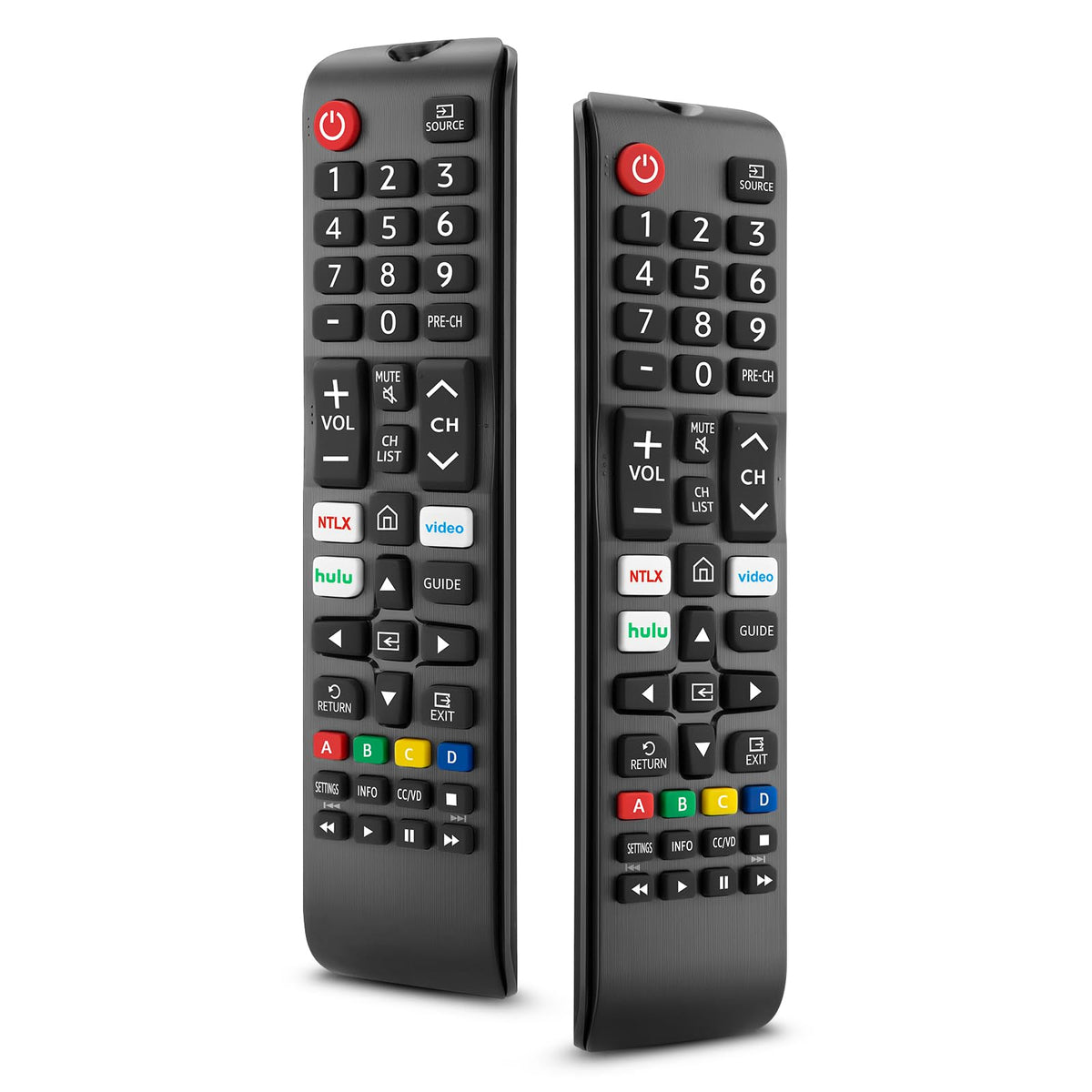 【2-Pack】 for Roku TV Remote,Replacement for TCL,ONN, Hisense Roku TVs