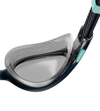 Speedo Damen Biofuse 2.0 Schwimmbrille | Weibliches Design | Patentierter Verstellmechanismus | Anti-Beschlag | Anti-Leck | Comfort Fit Schwimmbrille (1 Stück)