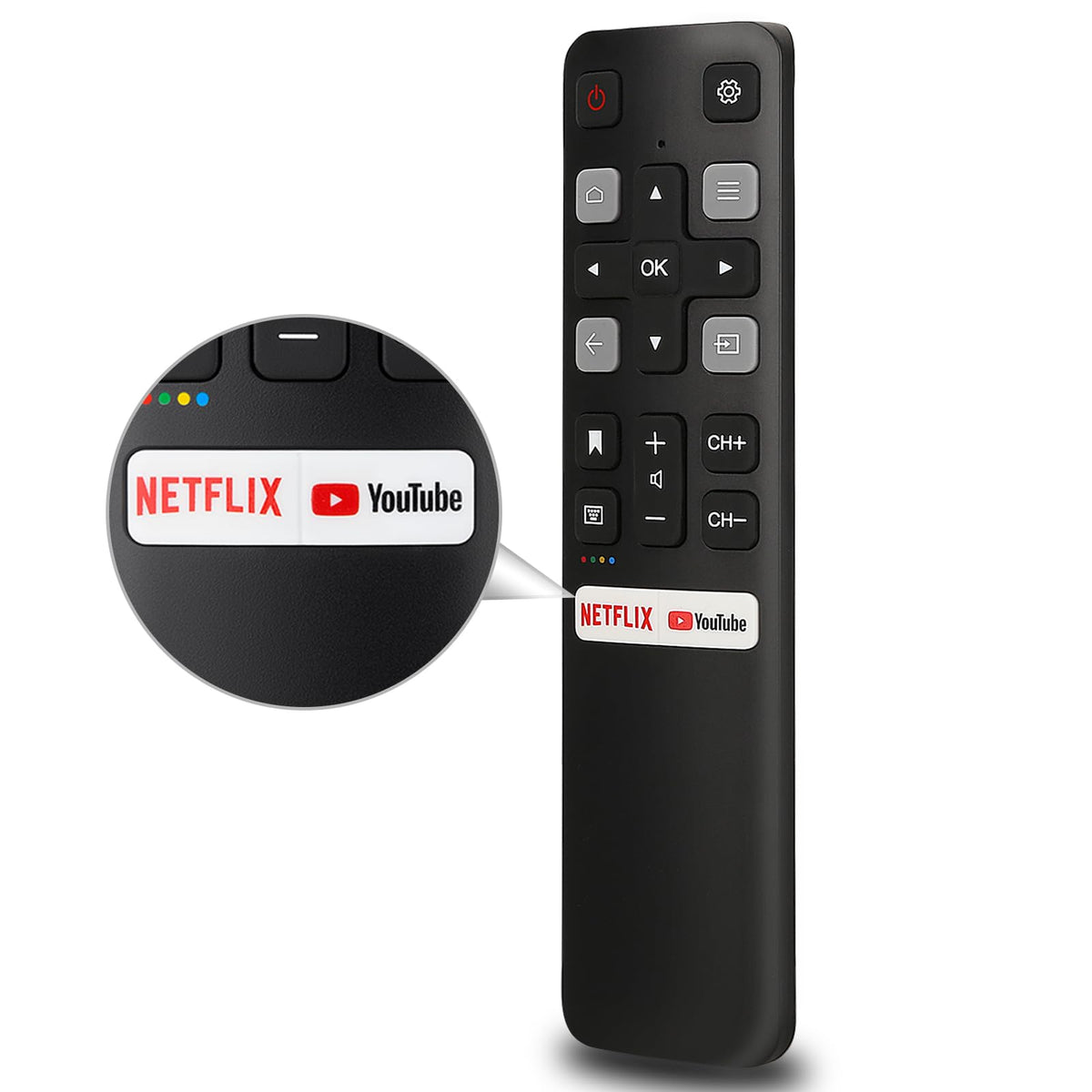 【Pack of 2】 for LG Smart TV Remote Control Replacement，Universal for All LG Smart TVs