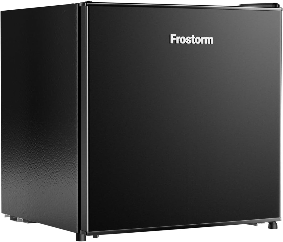 3.2 Cu Ft Mini Fridge with Freezer, Single Door Upright Freezer