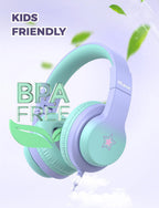 iClever HS19 Kids Headphones with Cord, Toddler Headphones for Boys Girls