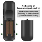 Rechargeable TV Remote for Samsung Smart TVs, Replacement for All 2019-2026 Samsung TV Remote Control with Voice Control. USB-C Fast Charging. Solar Charging. 2-Year Warranty.