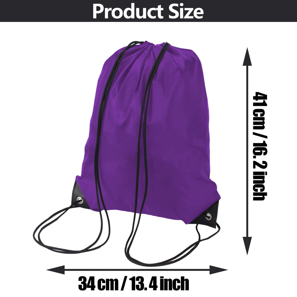 Drawstring Bags for Kids Adults - Swim Gym Sports School Travel Bag