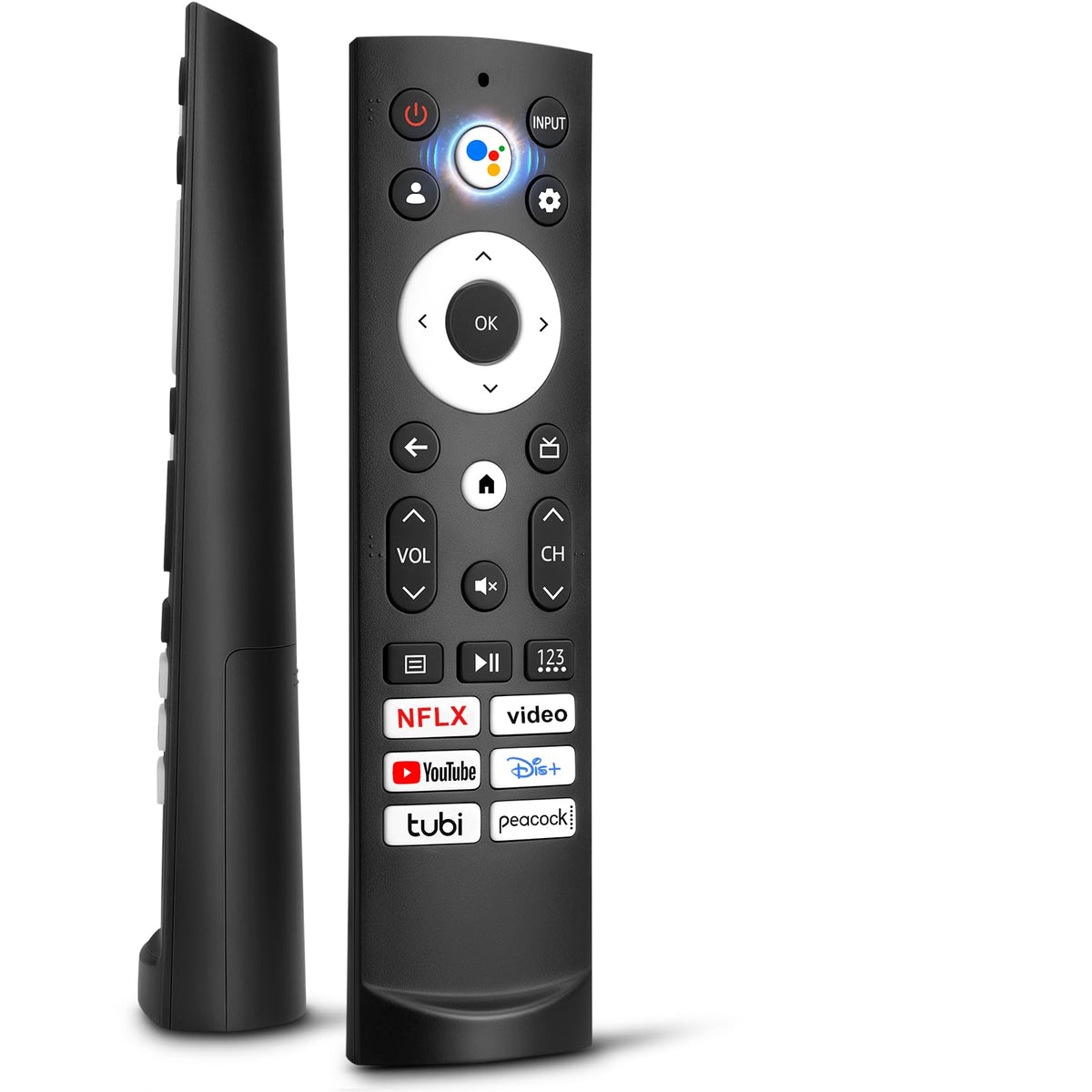 【2-Pack】 for Roku TV Remote,Replacement for TCL,ONN, Hisense Roku TVs