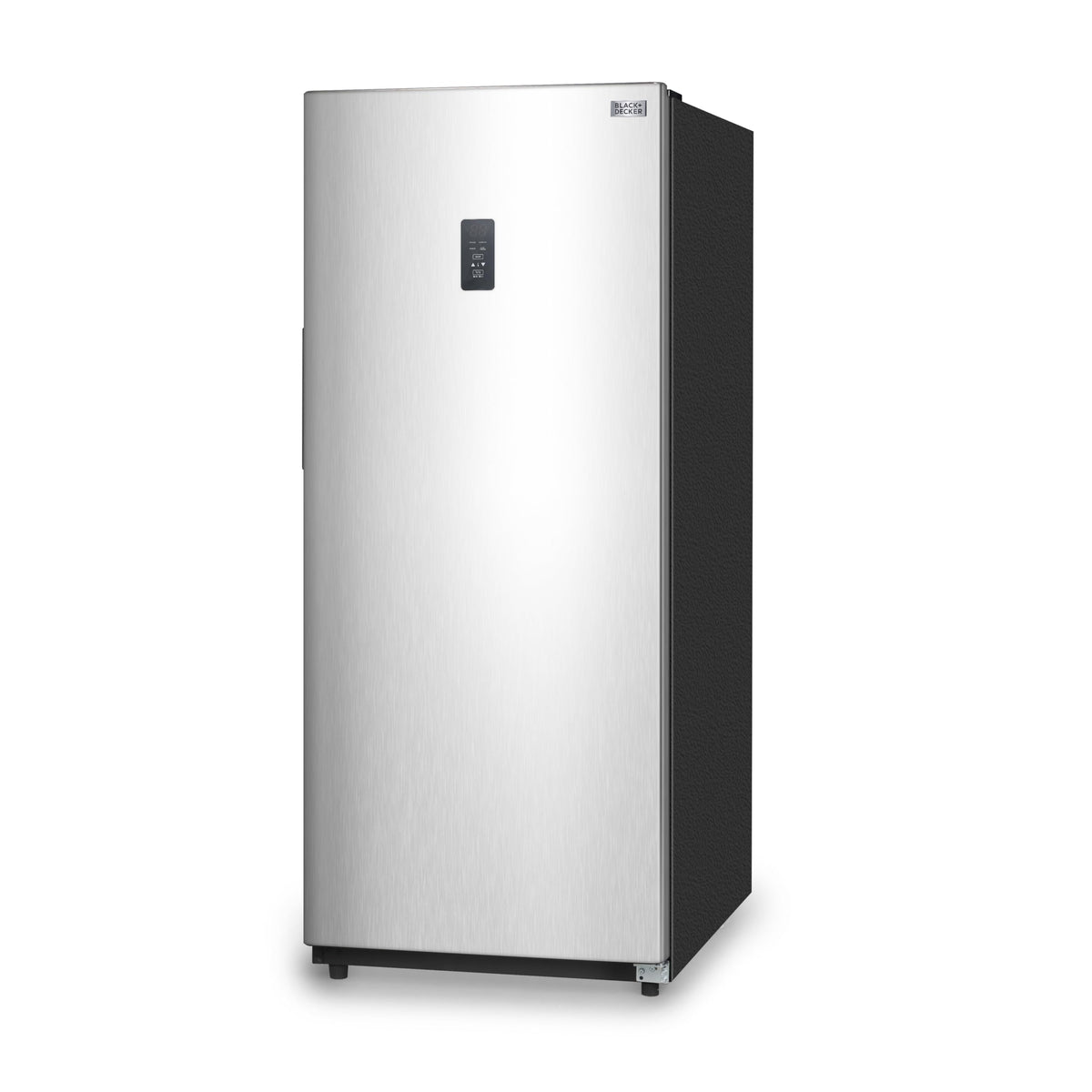 BLACK+DECKER 14 Cu. Ft. Convertible Freezer Refrigerator, Upright Freezer with Glass Shelves, ENERGY STAR rated, Frost Free, BUC1400XB, Black