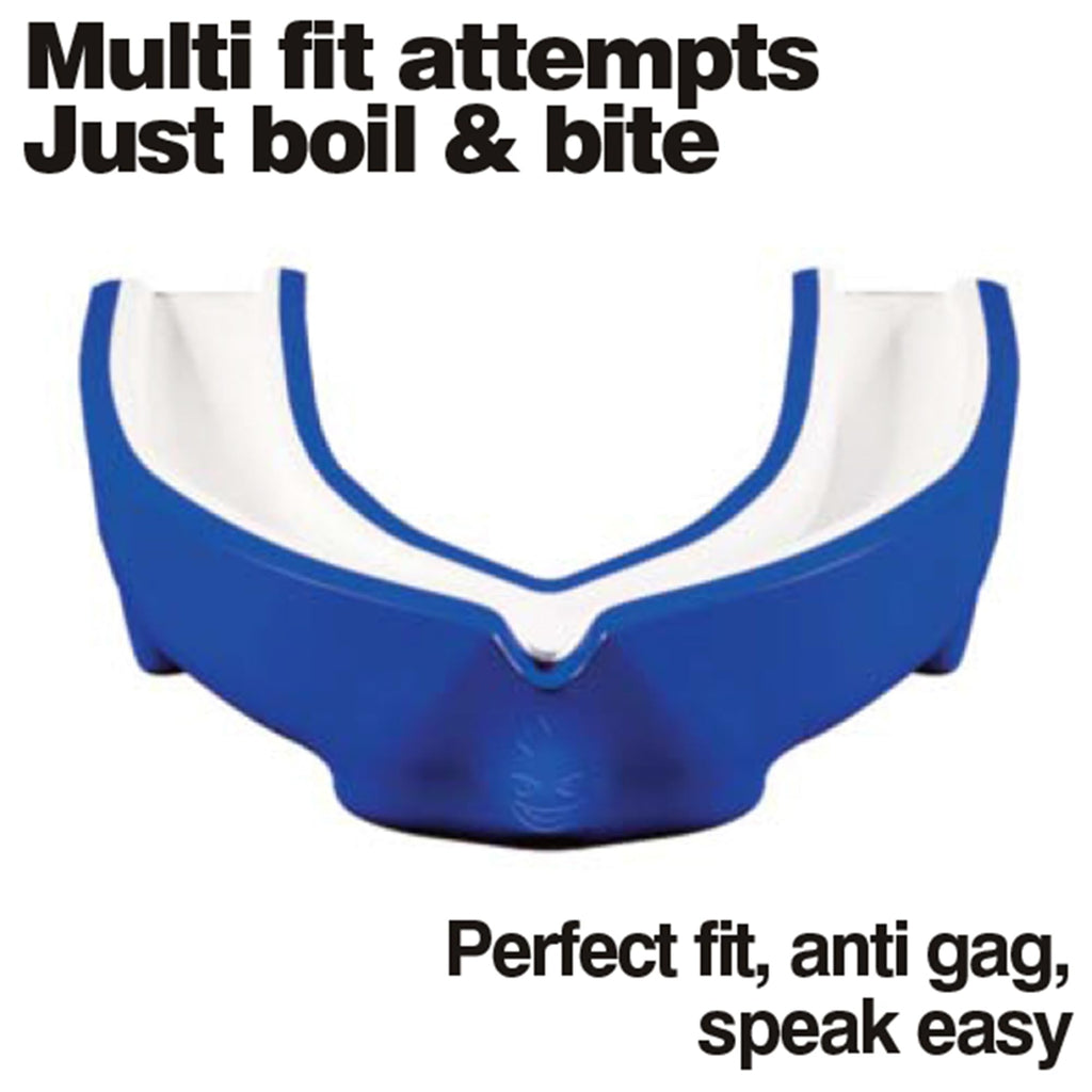 Dr Knox's Gum Shield Adult Youth & Junior Premium Boil & Bite for Contact Sports Including: Mouth Guard Boxing, MMA, Gum Shield Rugby, Football, Lacrosse, Hockey, Karate & Martial Arts Mouthguard