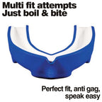 Dr Knox's Gum Shield Adult Youth & Junior Premium Boil & Bite for Contact Sports Including: Mouth Guard Boxing, MMA, Gum Shield Rugby, Football, Lacrosse, Hockey, Karate & Martial Arts Mouthguard