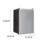 Frigidaire Upright Freezer, 6.4 cu ft, Deep Freeze, Platinum Design Series