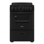 Avanti 20-Inch Freestanding Electric Range with Ceramic Glass Cooktop, in Black (CERU200P1B)