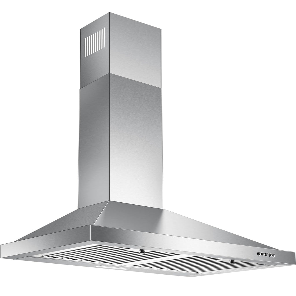 Wall Mount Range Hood 30 inch, 900 CFM Stainless Steel Kitchen Hood