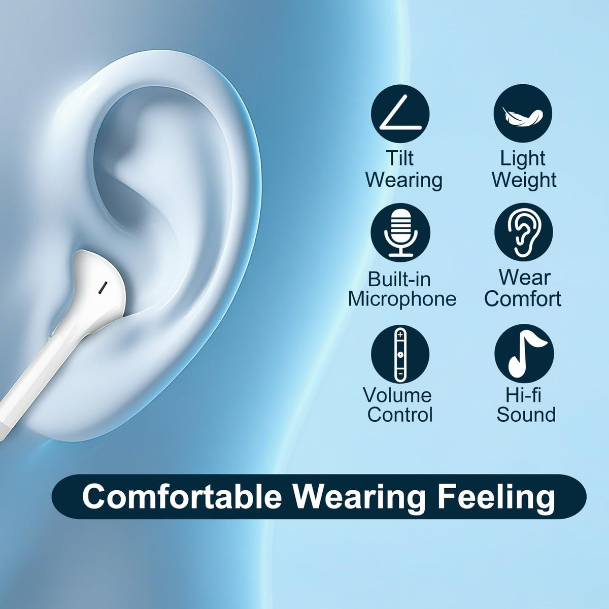 2 Packs USB C Headphones for iPhone 17/16/15 Earbuds, Type C Earphones with Mic & Remote Control Noise Cancelling for iPhone 17 16 15 Pro Max Plus, iPad Pro, Galaxy S25/S24/Ultra Note 10/20 and More