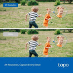 Tapo TC46 4K 8MP Pan/Tilt Outdoor Security Camera CCTV Camera