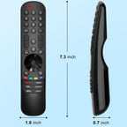 (Pack of 2) Replacement Remote Control Compatible for Roku TV,for TCL Roku/for Hisense Roku/for Onn Roku(Not for Roku Stick,Box and Players)
