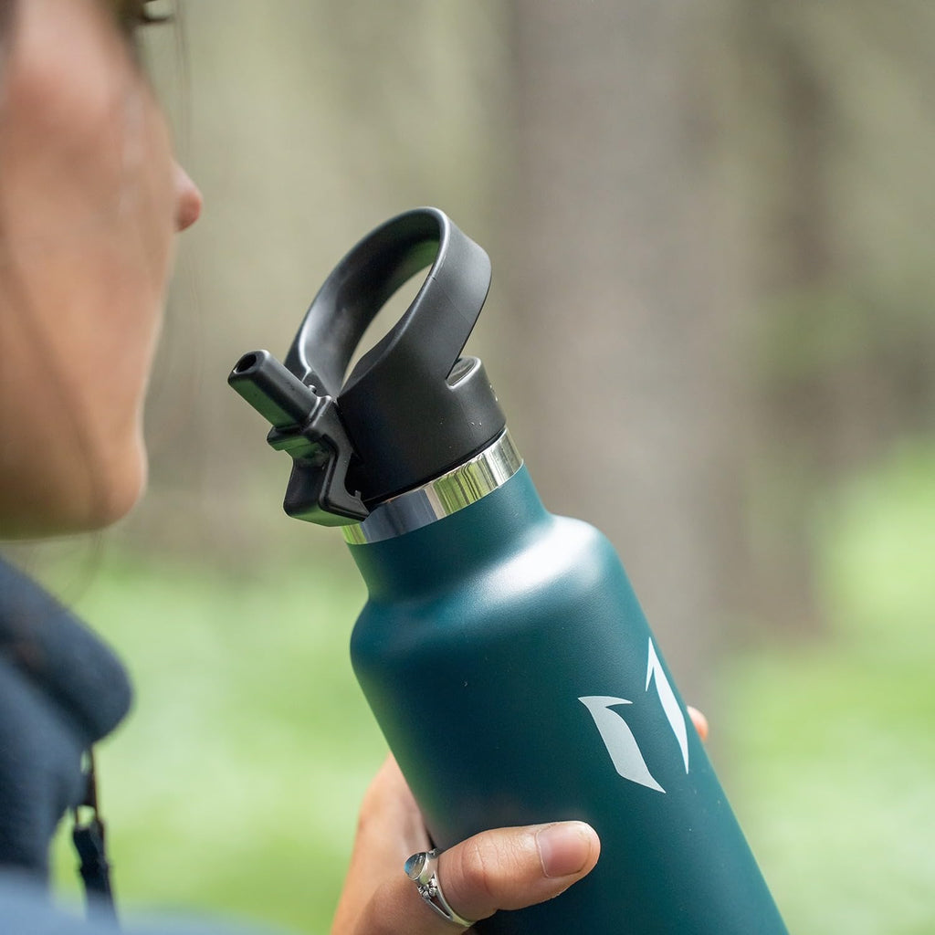 Sparrow Insulated Water Bottle W/Straw -Metal Water Bottles-500ml&750ml&1L