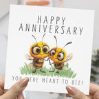 Maise & Rose Anniversary Card For a Special Couple You Were Ment To Be 175