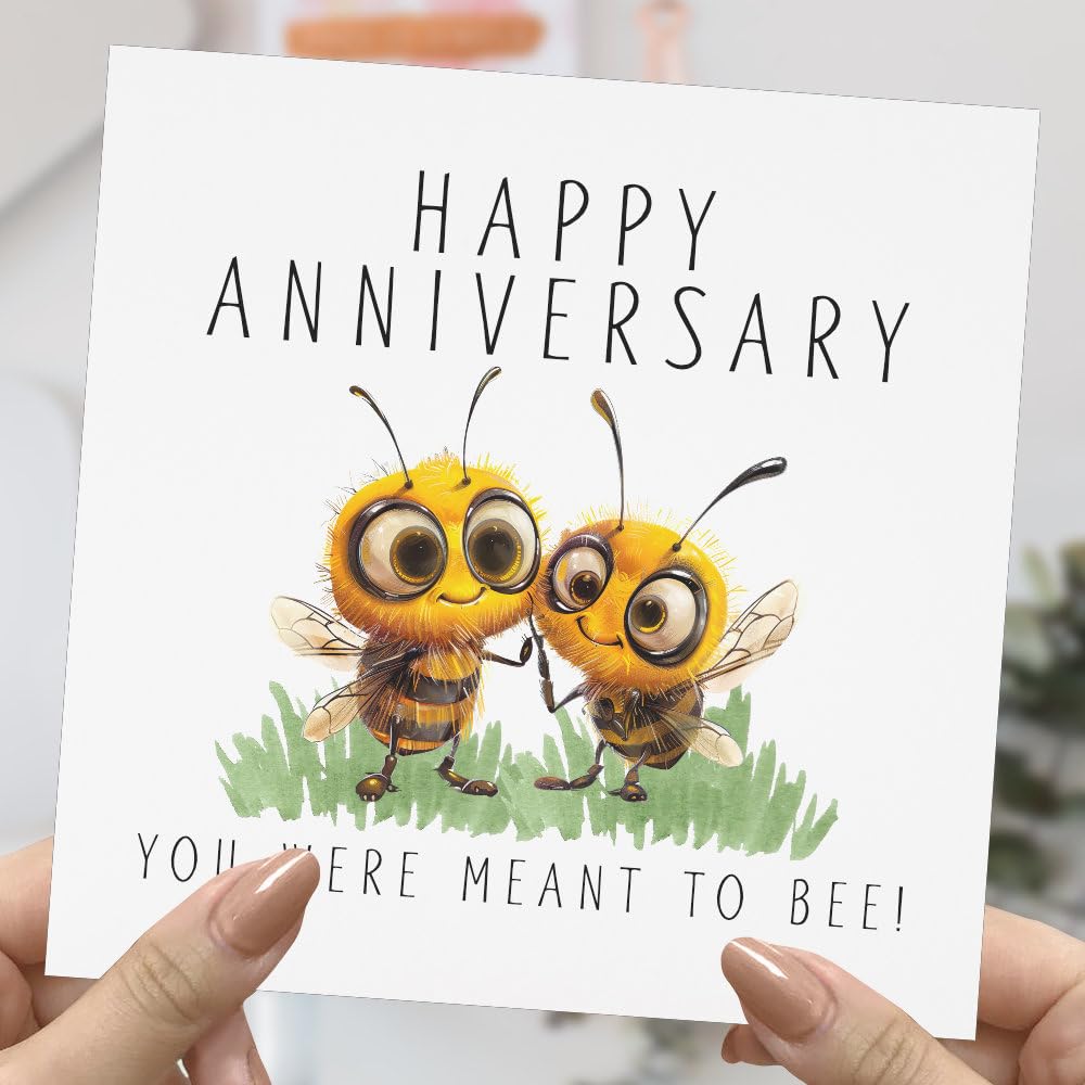 Maise & Rose Anniversary Card For a Special Couple You Were Ment To Be 175