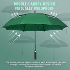 ZOMAKE Golf Umbrella Windproof and Rainproof Large