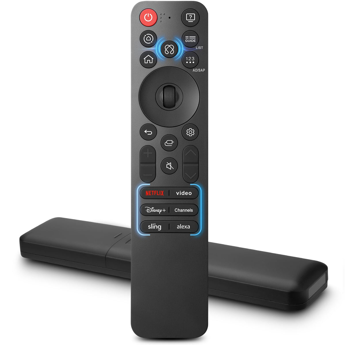 Voice Remote for Samsung Smart TV QLED UHD Frame Curved Solar 4K 8K Q60 Q70 Q80 Q90 8 Series 9 Series TU8000 AU8000 CU7000 CU8000 DU7200 DU8000 Voice Remote Control Replacement