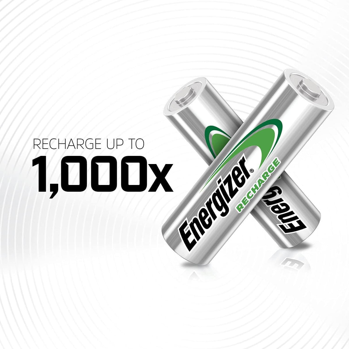 Energizer Recharge Power Plus Rechargeable AA Batteries (8 Pack) 2000 NiMH