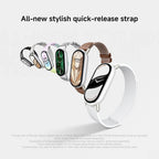 XIAOMI Smart Band 10, Fitness Tracker for Men Women, 21-day battery, White