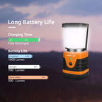 LE Camping Light Rechargeable, 1000lm Camping Lantern, Warm & Cool Light
