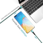 Extra long USB to USB C Cable 3m, PS5 Controller Charging Cable Type C Charger cable for Samsung Galaxy S22 S21 S20 Plus Note 10 9 8, Google Pixel,LG, Playstation 5, Xbox Series X/S