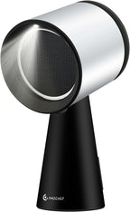 AMZCHEF Portable Range Hood, 3-Speed Desktop Exhaust Vent Fan，Black