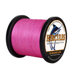 Hercules Braided Fishing Line 4 Strands 100m-2000m 6lb-100lb Super Strong PE Fishing Wire Multifilament Fishing Lines for Saltwater & Freshwater Fishing