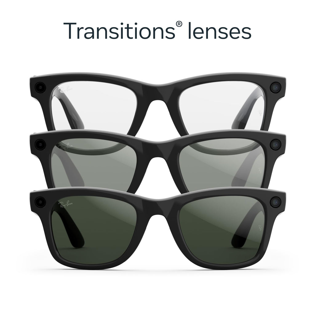 Ray-Ban Meta (Gen 2) Wayfarer, Matte Black, Clear lenses