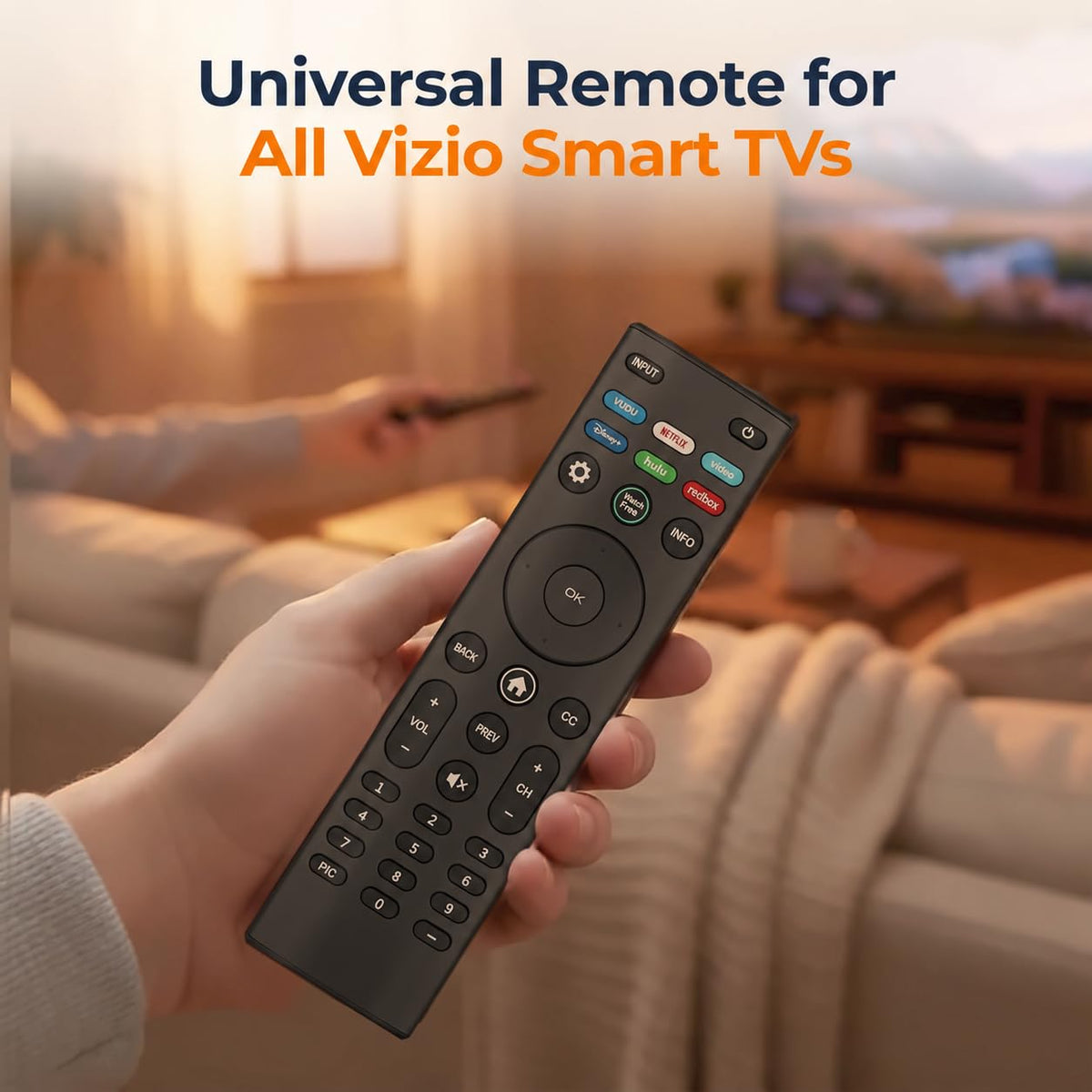 Replacement for Samsung TV Remote, for All 2019-2026 Samsung Remote Control for Smart TV with Voice Control. 2-Year Full Warranty.