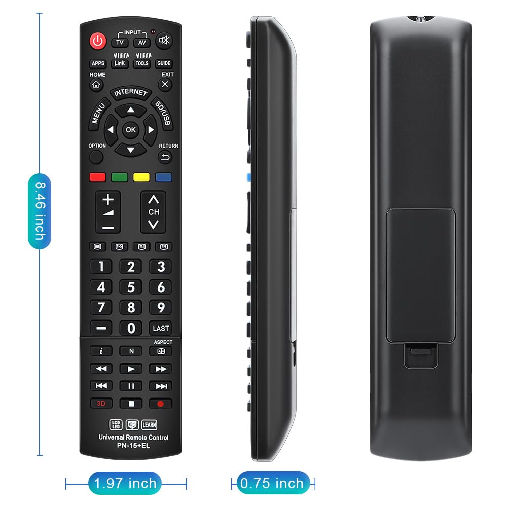for Samsung-Smart-TV-Remote-Replacement, Universal for All Samsung TVs (BN59-01315A)