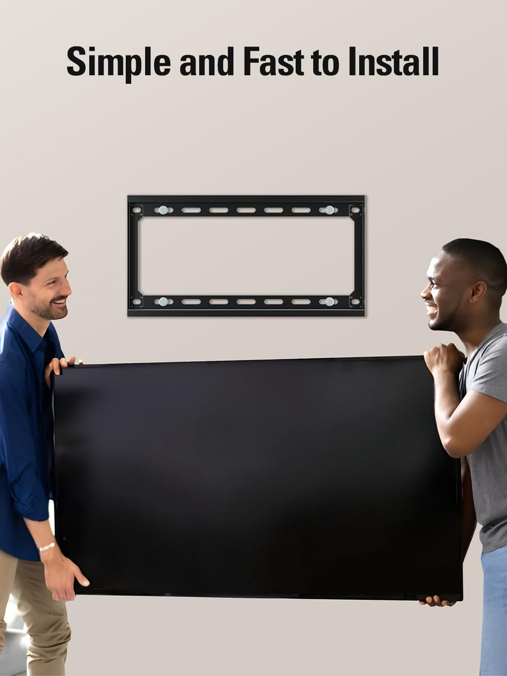 Mounting Dream Fixed TV Wall Mount Bracket for Most 17-42'' Flat Screen TV
