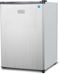 BLACK+DECKER 2.5 Cu. Ft. Compact Refrigerator, BCRK25V, Stainless Look