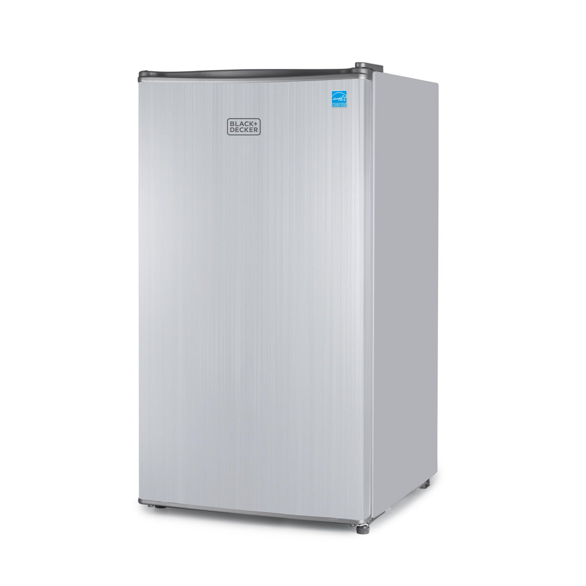 BLACK+DECKER 2.5 Cu. Ft. Compact Refrigerator, BCRK25V, Stainless Look