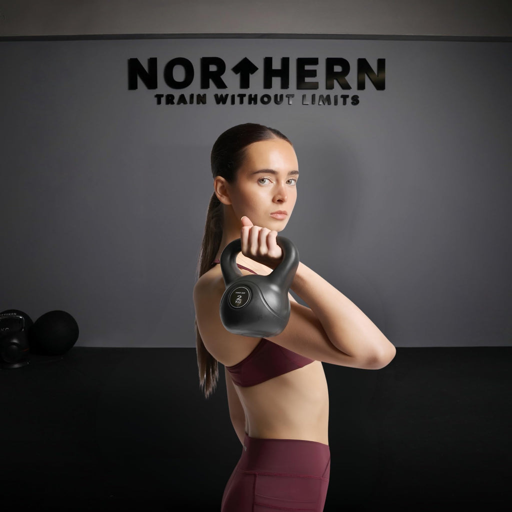 NORTHERN Vinyl Kettlebell 2kg-14kg - Strength Training Weight