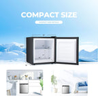 Electactic 3.2 Cu.ft Small Freezer, Mini Upright Freezer, White