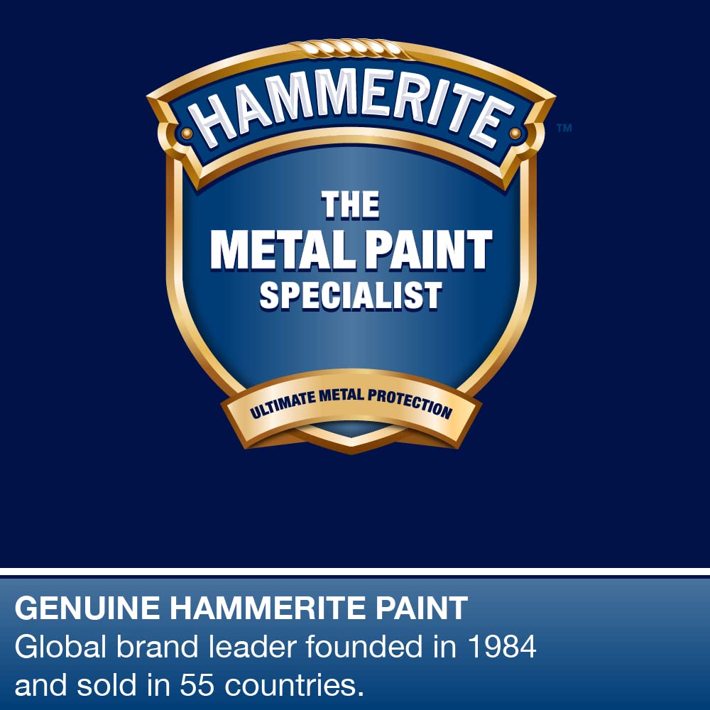 ICI Hammerite 5092824 Direct to Rust Metal Paint - Smooth Red Finish 750ML