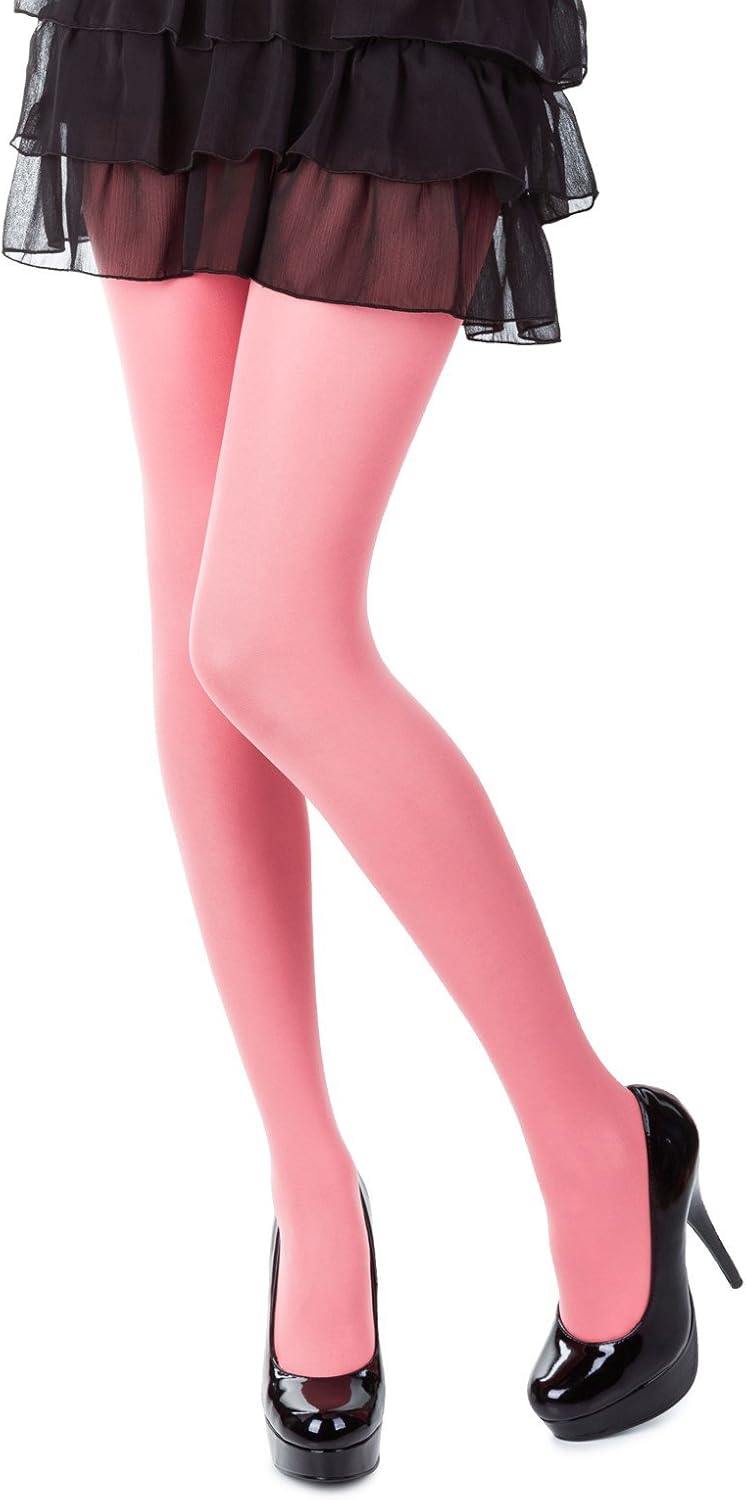 SENTELEGRI Colourful Opaque 40 Denier Tights, 23 Colours, Sizes S-XL