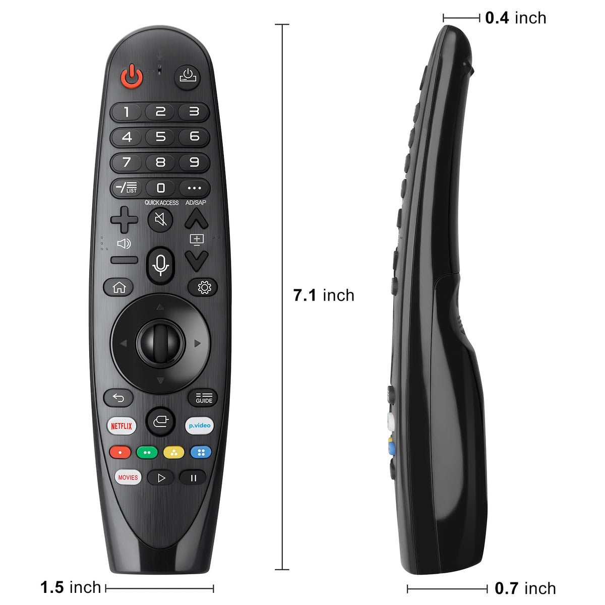 Universal for Hisense TV Remote Replacement