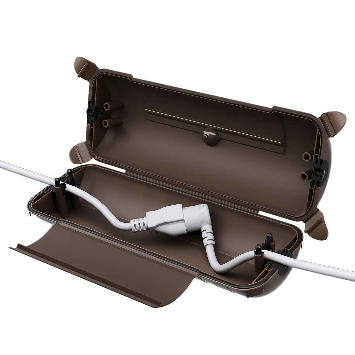 [3 Pack] Flemoon Outdoor Extension Cord Safety Cover with Waterproof Seal