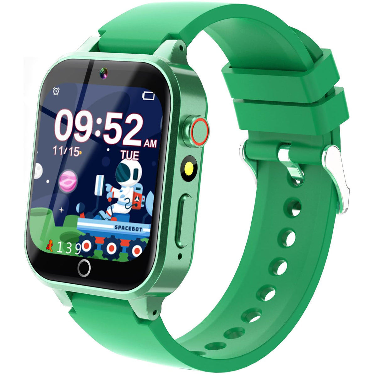 Kids Smart Watches Girls Age 5-12, 26 Games High-Resolution Touchscreen Kids Watch with Video Camera Music Player Pedometer Flashlight 12/24 hr Educational Toys Birthday Gifts for Girls Ages 6 7 8