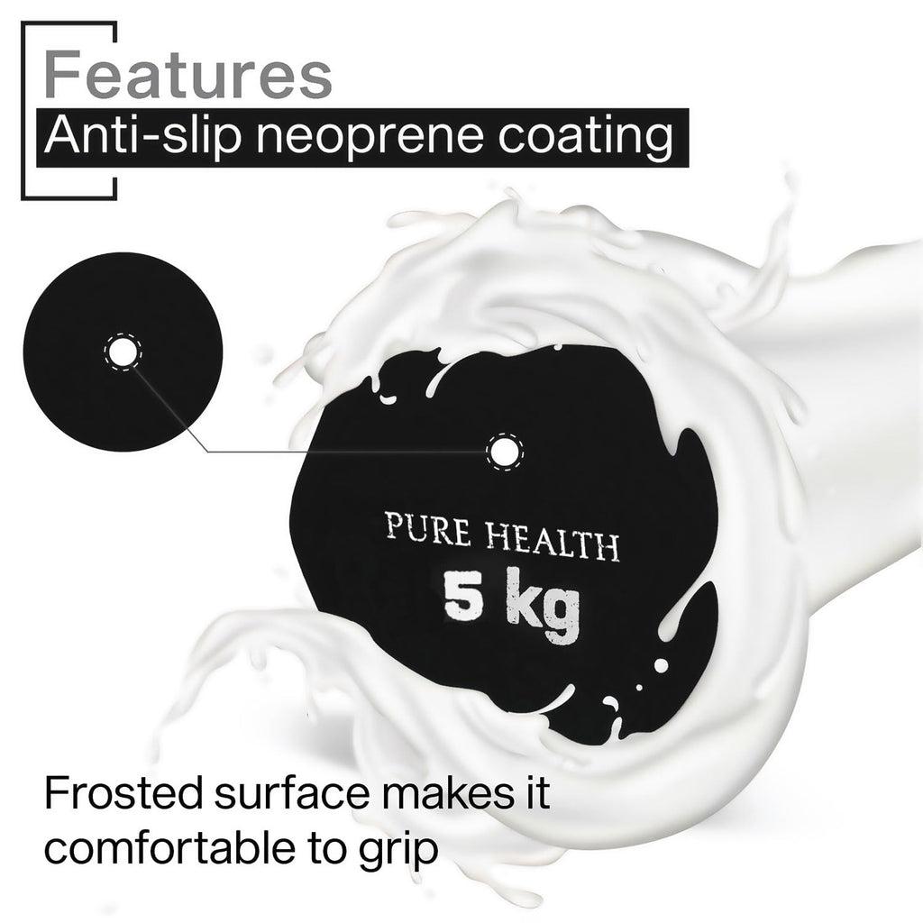 Neoprene Dumbbell Hand Weights Pair Home Exercise for Women Men Arm Pilates Dumbbells in 1kg 1.5kg 2kg 3kg 4kg 5kg 8kg 10kg Set
